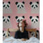 Adorable papier peint pépinière mignon | Décoration de chambre d'enfant rose
