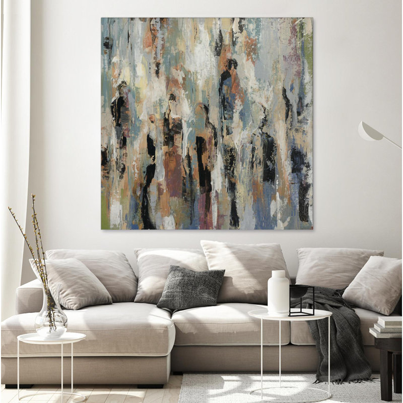 "Its cinq heures" sur toile par Daleno, reproduction d'art, H 54 po x l 54 po x P 1,5 po