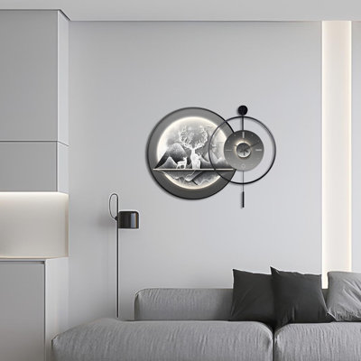 Aluminium Alloy Wall Clock