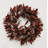 4.5" Inner Diameter Artificial Leaves Pillar Candle Ring