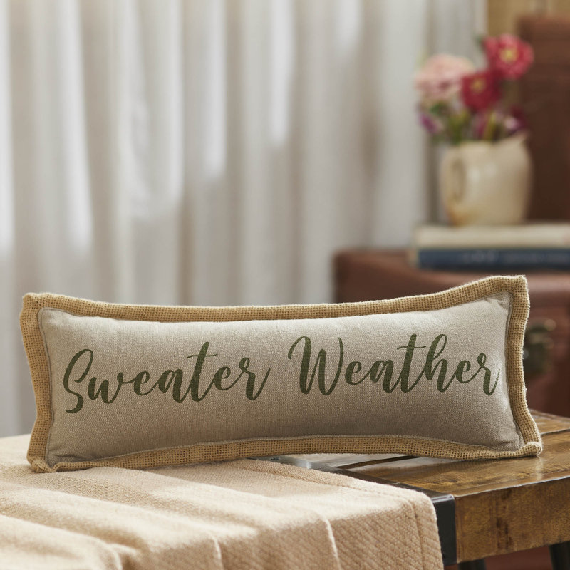 Pumpkin Bounty Cotton Reversible Throw Pillow