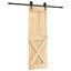 Porte coulissante avec quincaillerie Vidaxl-112703643-112703639