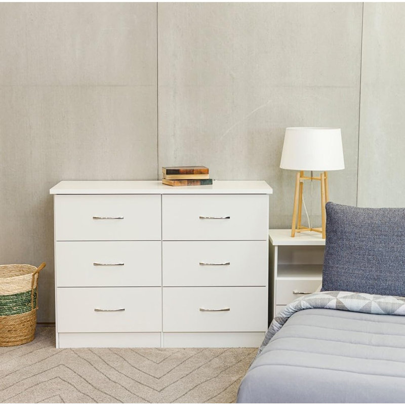 Commode double 6 tiroirs