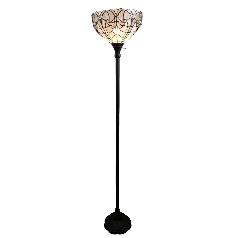 Lantana 72'' Dark Bronze Torchiere Floor Lamp