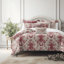Country Lane Toile Crimson Cotton Comforter Set  8 Piece-66199464