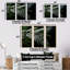 Ferns Charm In Winter - Ferns, ensemble d'art sur toile-107752686-107752692