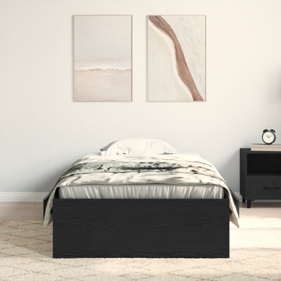 Bed Frame with Drawer Engineered Wood