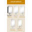 Armoire à pharmacie encastrée ou à fixation en surface avec tablettes réglables Garnes-967190164-989958545