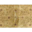 Hand Knotted Wool Oriental Area Rug in Gold