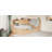 Wooden L-Shaped Corner Daybed With Under-Bed Drawers, Storage Bookcase And Upholstered Headboard And USB Charging Ports For Limited Space-179701753