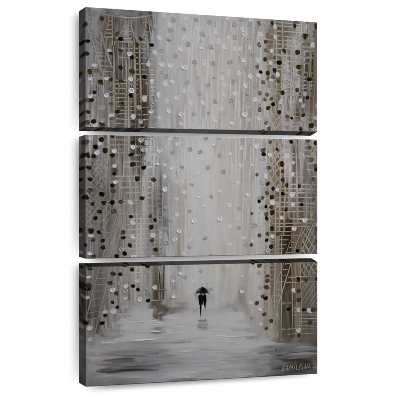 Hardie Under The Rain, 74" H x 48" W