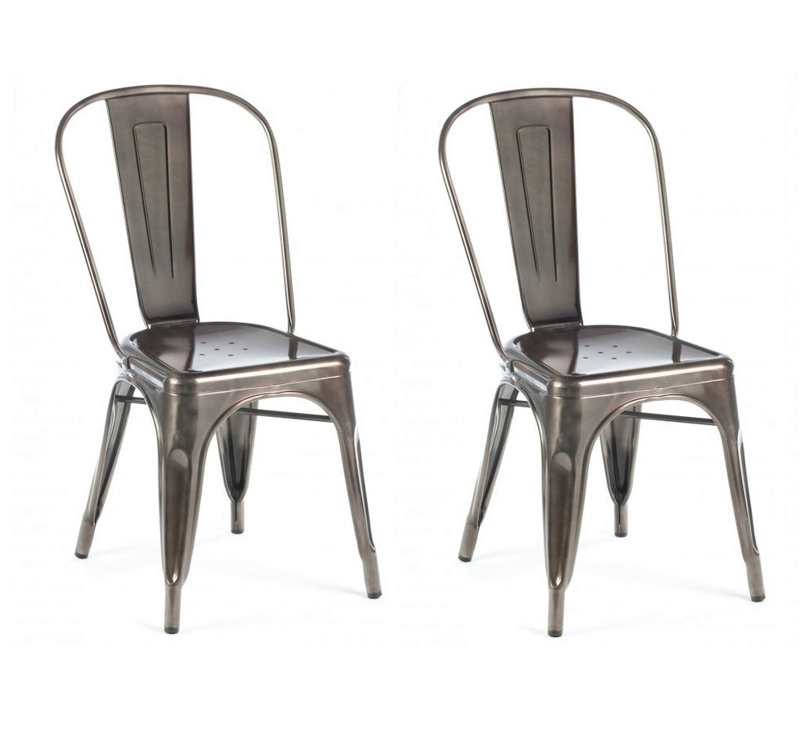 Chaise d'appoint Hasan, Gris