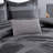 Hudson 4-Piece Modern Geometric Block Pattern Jacquard Comforter Set-103255136