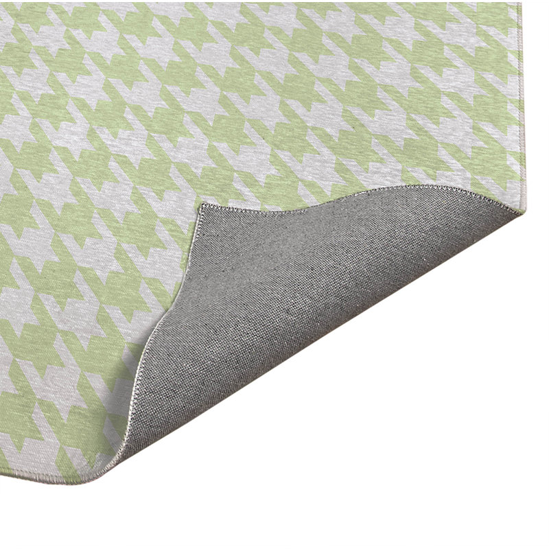 Tapis de cuisine léger antidérapant, Rectangulaire 3 pi x 5 pi, Limette