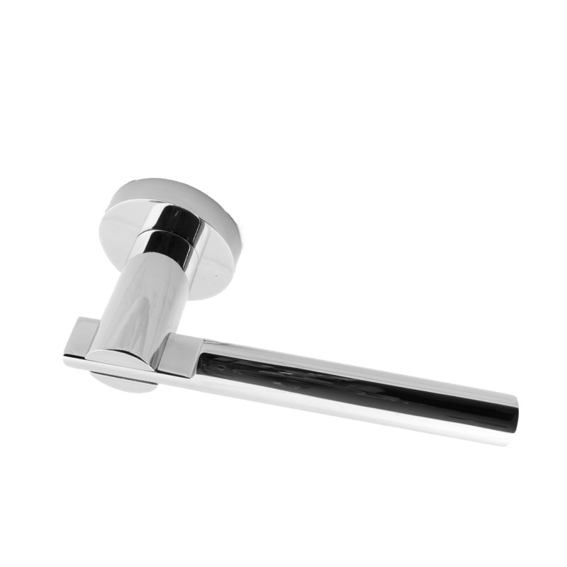 Full Double Dummy Door Lever Set, Polished Stainless Steel