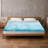 Memory Foam Mattress Topper, Cooling Gel Foam Mattress Medium Firm For Pressure Relief, Ventilated Design Bed Topper-1818379584-1818379586