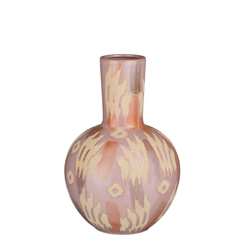 Armetta Ceramics Table Vase, 27cm H x 42cm W x 42cm D, Lila