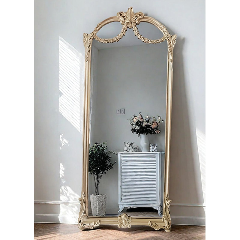 Miroir pleine grandeur de style européen, Argent argent