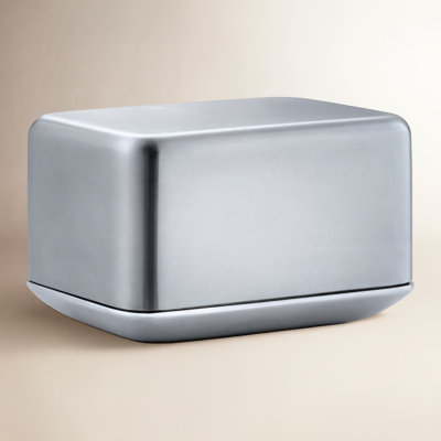 Basic Stainless Steel Butter Dish