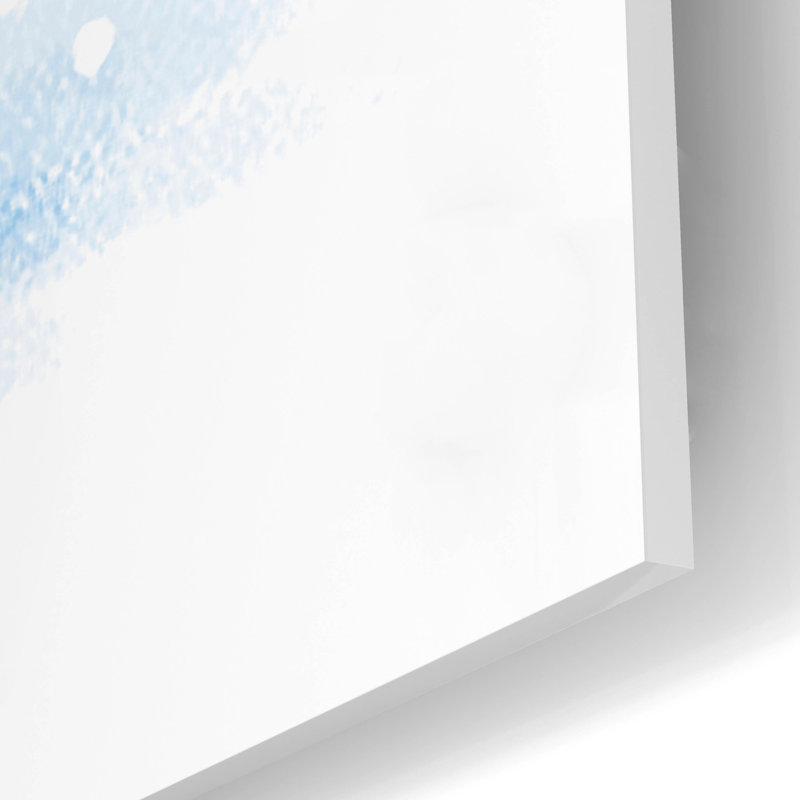  «Snowman Presents» par Elle Media Group SA, art mural en verre acrylique, 12 po x 12 po