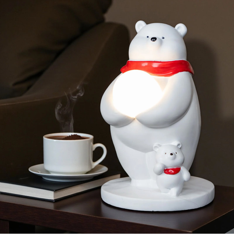 Polar Bear Novelty Table Lamp