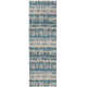 Paint Chip Abstract Hand Wool Indigo/Denim/Beige Area Rug