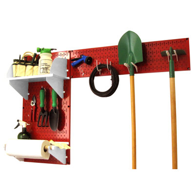 Rylan Pegboard Garden Tool Board Organizer Kit