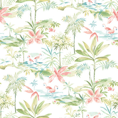 Seaside Living Floral Roll
