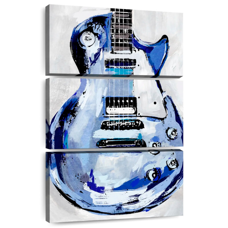 Abarca Electric Blues I, 32" H x 20" W