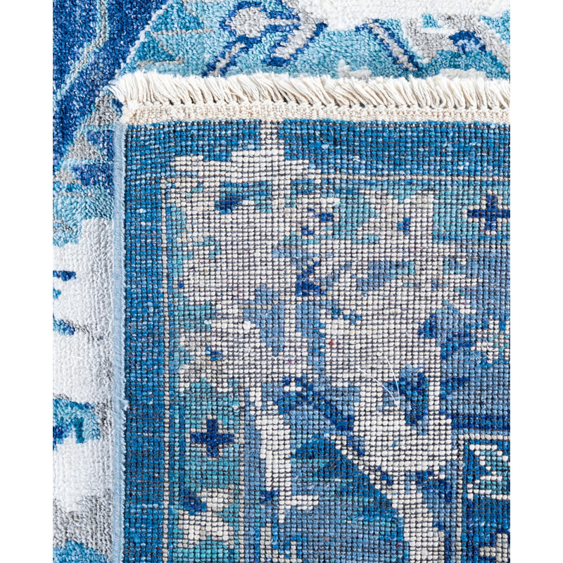 Overdyed One-of-a-Kind 8' 1" X 10' 1" Hand Knotted Area Rug