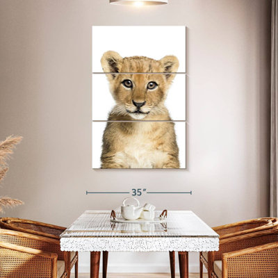 Adorable bébé lion Brampt