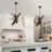 12 - Light Sputnik Sphere Scifi Novelty Chandelier