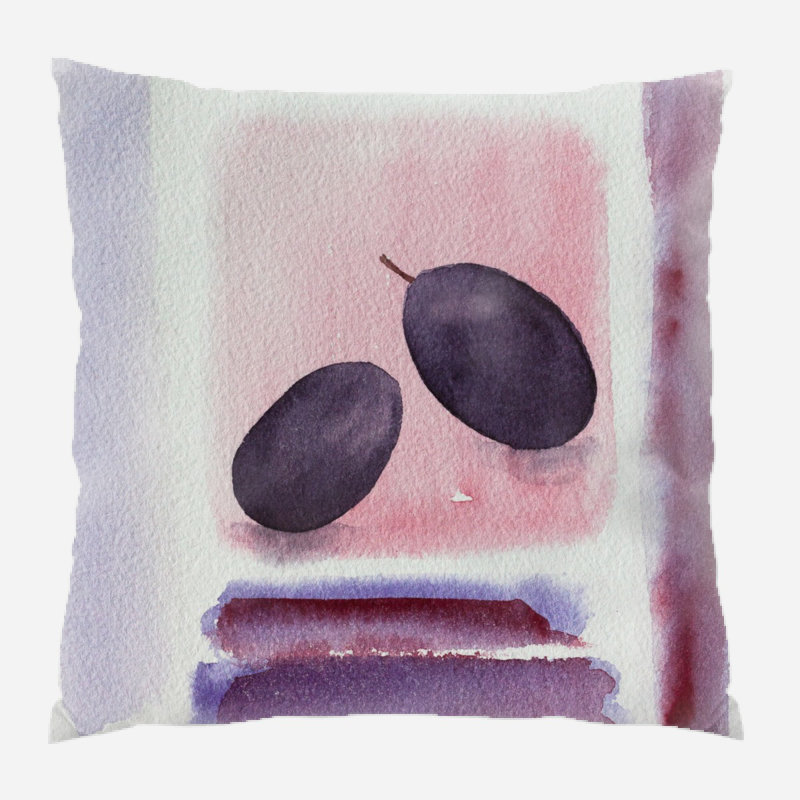  Coussin Olive, Microsuède, Intérieur