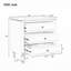 Commode décorative 3 tiroirs-1314525811