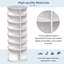 Tour de rangement pour chaussures 360 °, organisateur vertical peu encombrant