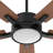 Marshalltown 56'' Smart Ceiling Fan With Wall Control, Light Kit Included,Works With Google Assistant And Amazon Alexa,Siri Shortcut.