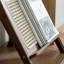 Petite table basse en rotin avec rangement