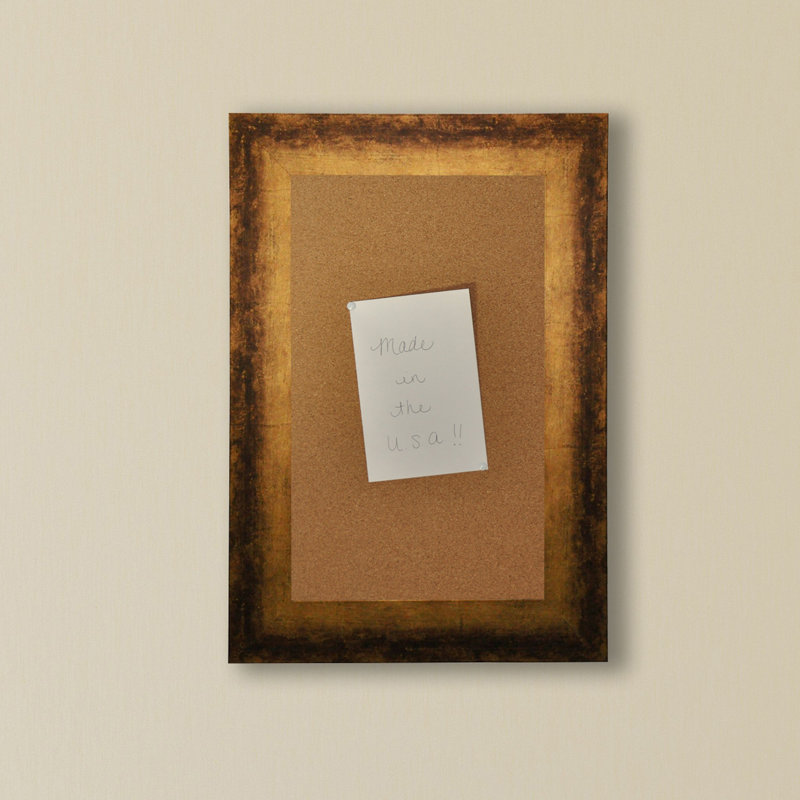 Linlin Cork Corkboard / Bulletin Board, 4' 6" H x 1' 6" W