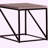 Sonoma Gray Square Side Table