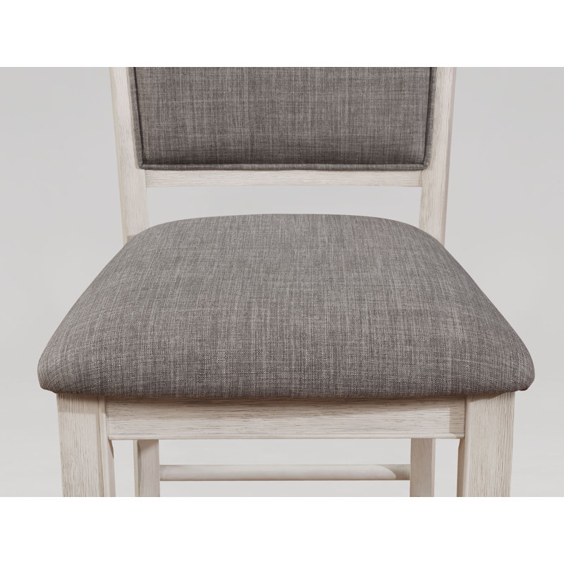 Donaldson Upholstered Counter Stool with Solid Wood Frame