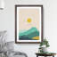 Nordic Minimalist Landscape No.2 - Picture Frame Graphic Art-62809178-62809177
