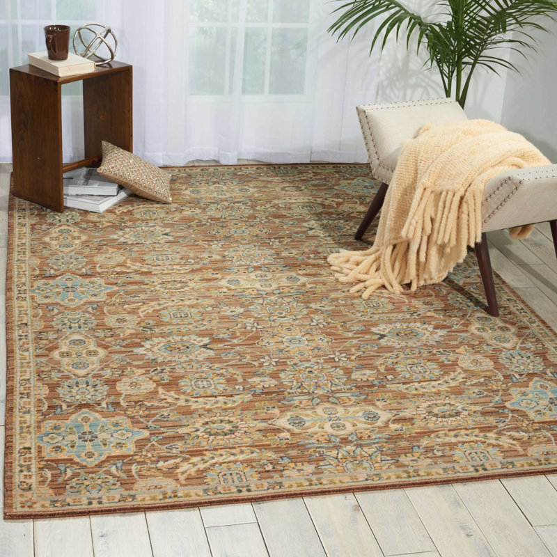 Vogan Oriental Indoor Rug, Rectangle 9'9" x 13'