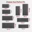 Solid Colour Machine Tufted Shag Area Rug-820330265