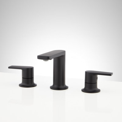 Berwyn Widespread Bathroom Faucet - Matte Black
