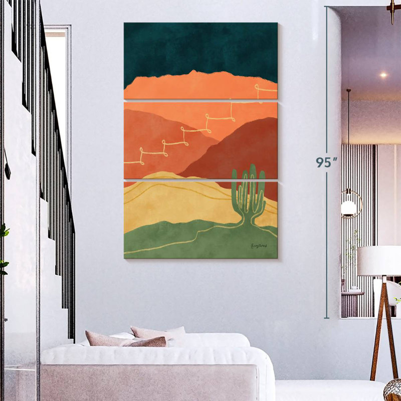 Mountainous II, 32" H x 20" W