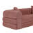 Compression Sofas, 80 Inch Foam Corduroy Modern Sleeper for Home