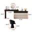 Coiffeuse 90,55 "avec miroir italien