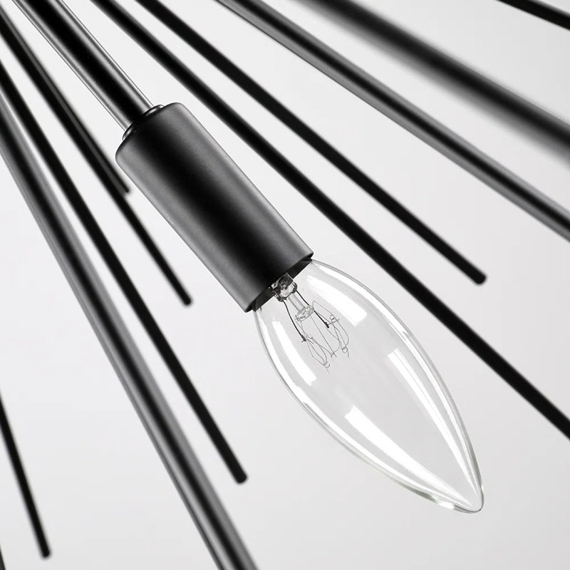 Luminaire suspendu Sputnik, Noir