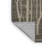 Machine Washable Art Deco Gray Area Rug