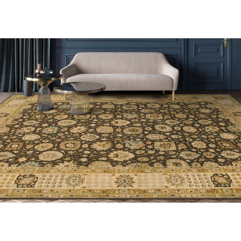 Wool Oriental Area Rug, Rectangle 8' x 10'